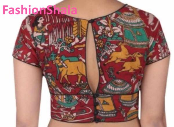18 Cotton Saree Blouse Designs Fashionshala