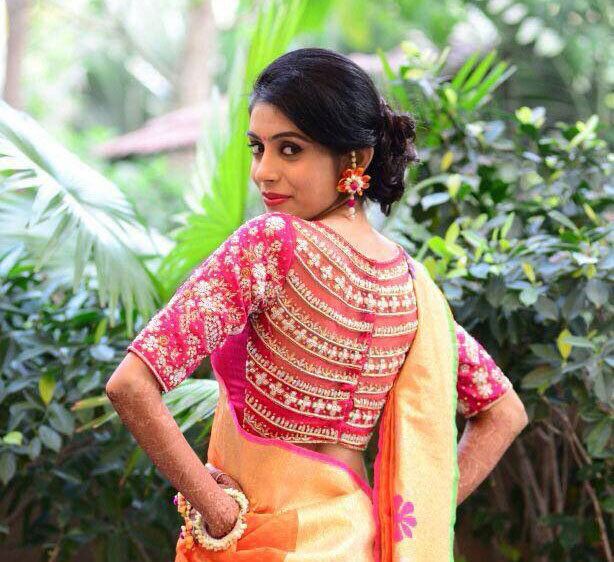 Maharani-saree-blouse-design - FashionShala