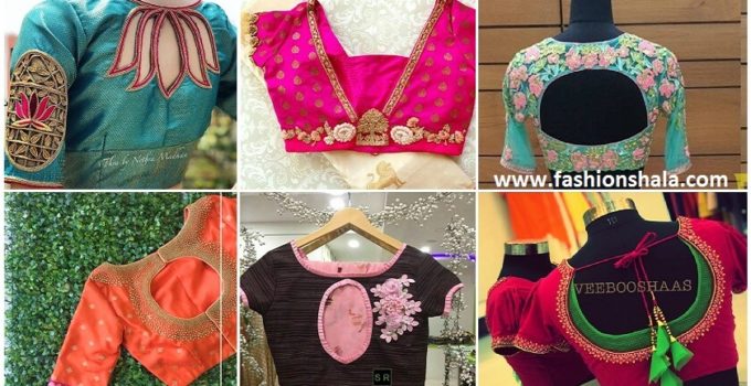 Trendy Saree Blouse Back Designs You Want To Try 2019 Fashionshala